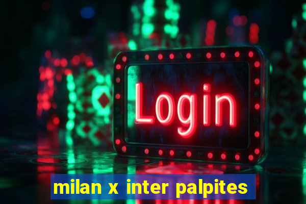 milan x inter palpites